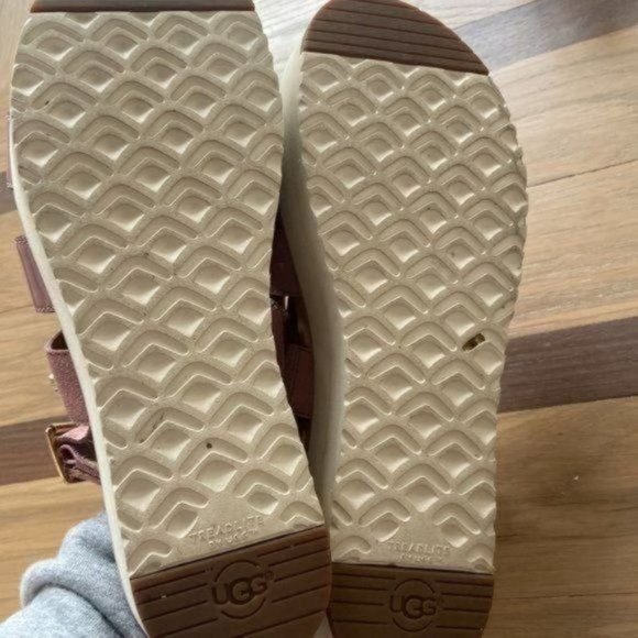 UGG Braelynn Pink Dawn Sandals - Picture 5 of 7